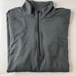 Men’s Gray XL Patagonia Polartec  3/4 Pullover